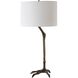 Perch 31 inch 150.00 watt Warm Antique Bronze Table Lamp Portable Light