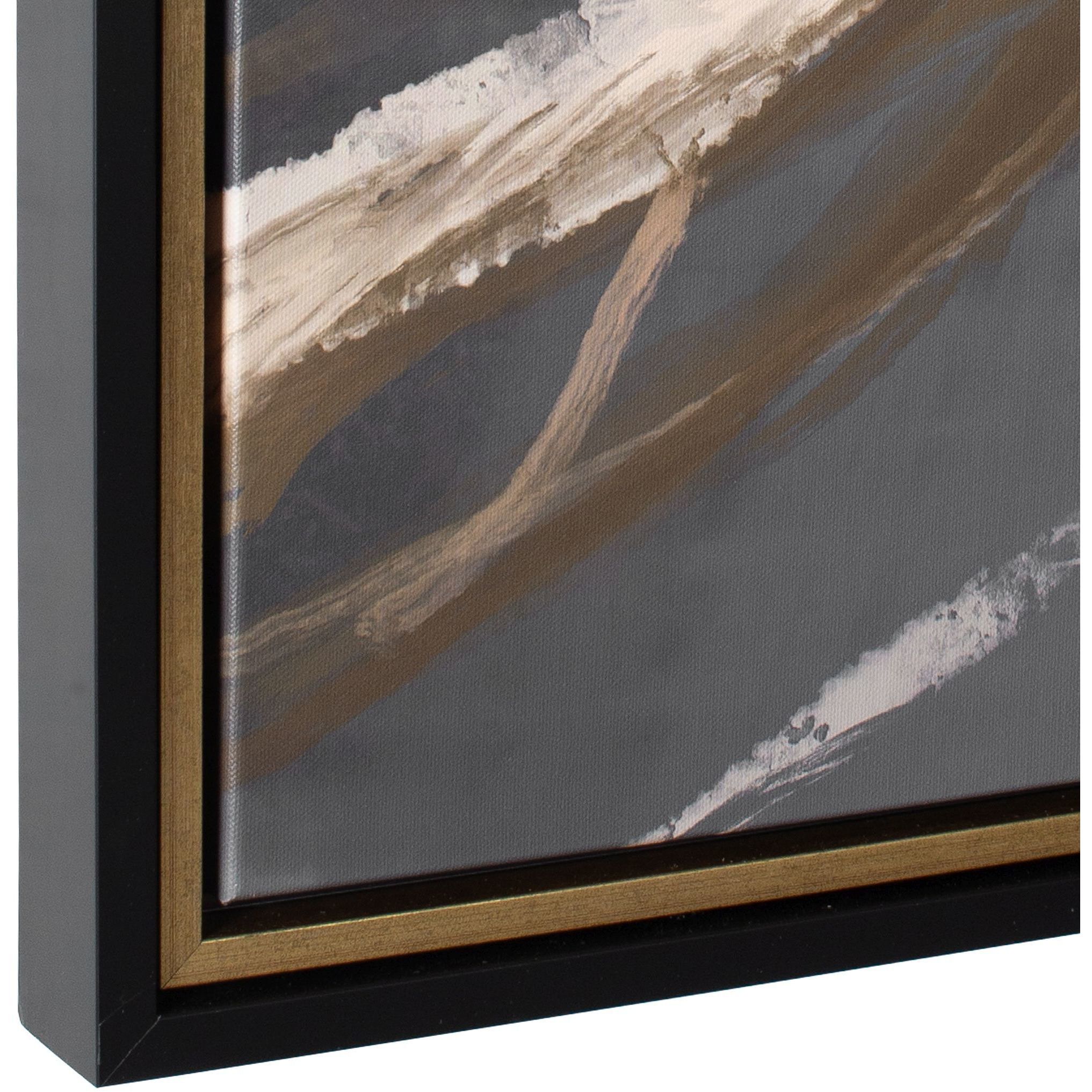 Plum Ranculus Deep Plum and Pink and Smoky Gray and Pale Gold and Green Framed Floral Art