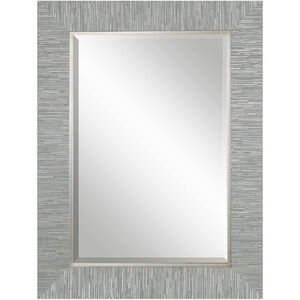 Belaya 38 X 28 inch Gray Wood Wall Mirror