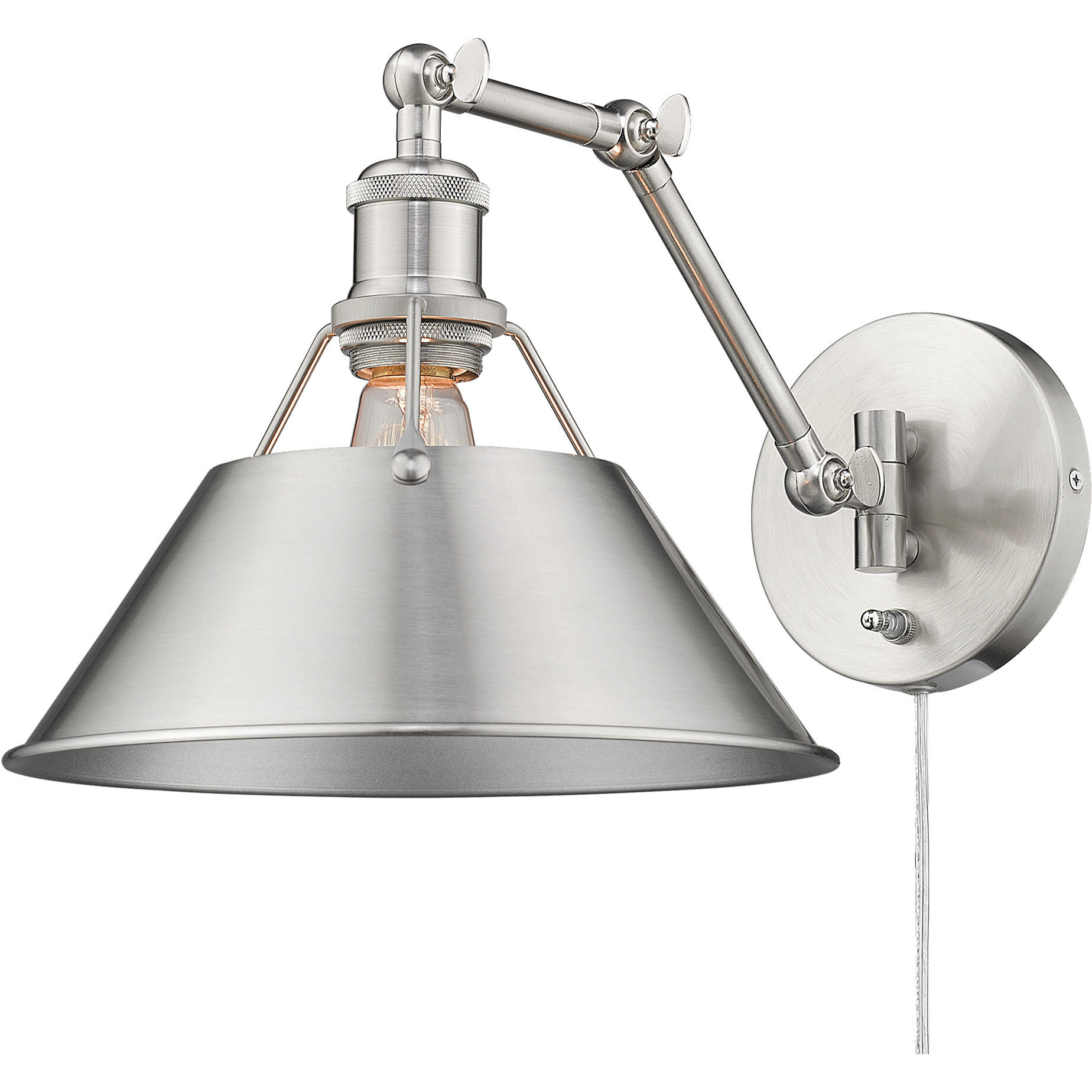 Yep Orwell 1 Light 10.00 inch Swing Arm Light/Wall Lamp