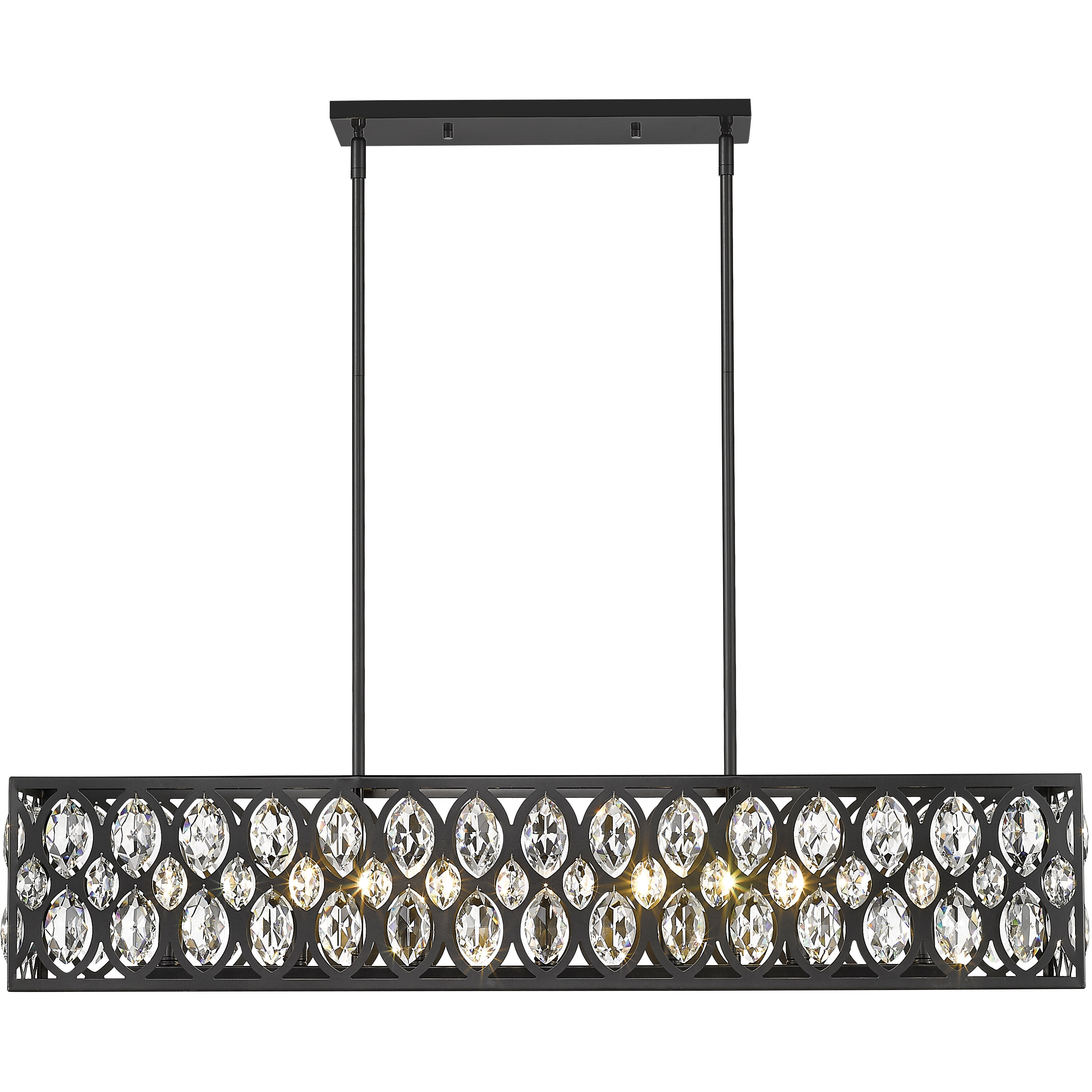 Dealey 7 Light 8.50 inch Island Light