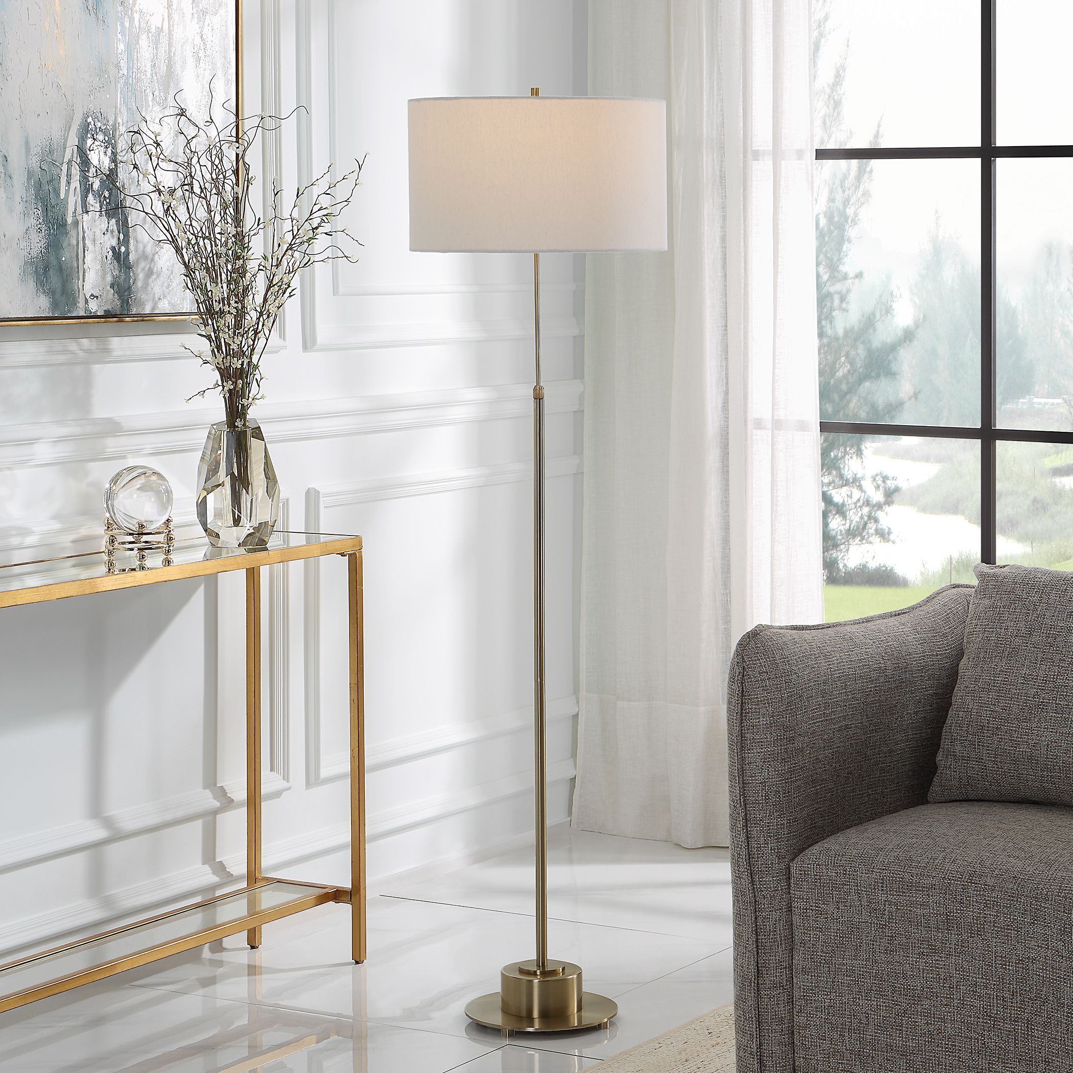 70 floor shop lamp