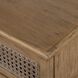 Coast 52 inch Soft Oak Stain and Dark Gunmetal Console Table