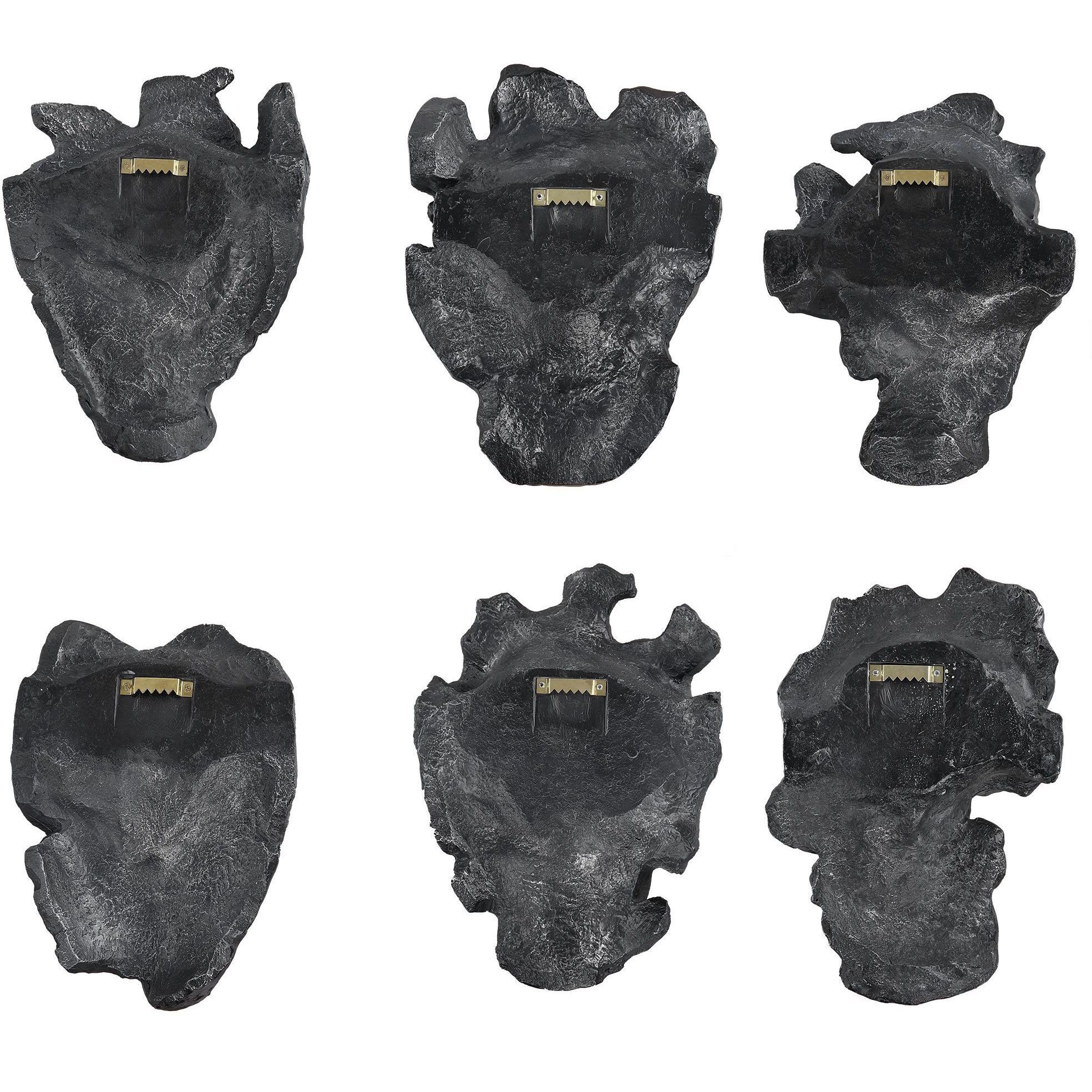 Self-Portrait Steel Gray Metallic Wall Decor