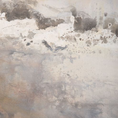 Storm Clouds 43.25 X 43.25 inch Abstract Hand Painted Art