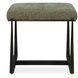 Midas Antique Bronze and Moss Toned Polyester Bench, Small