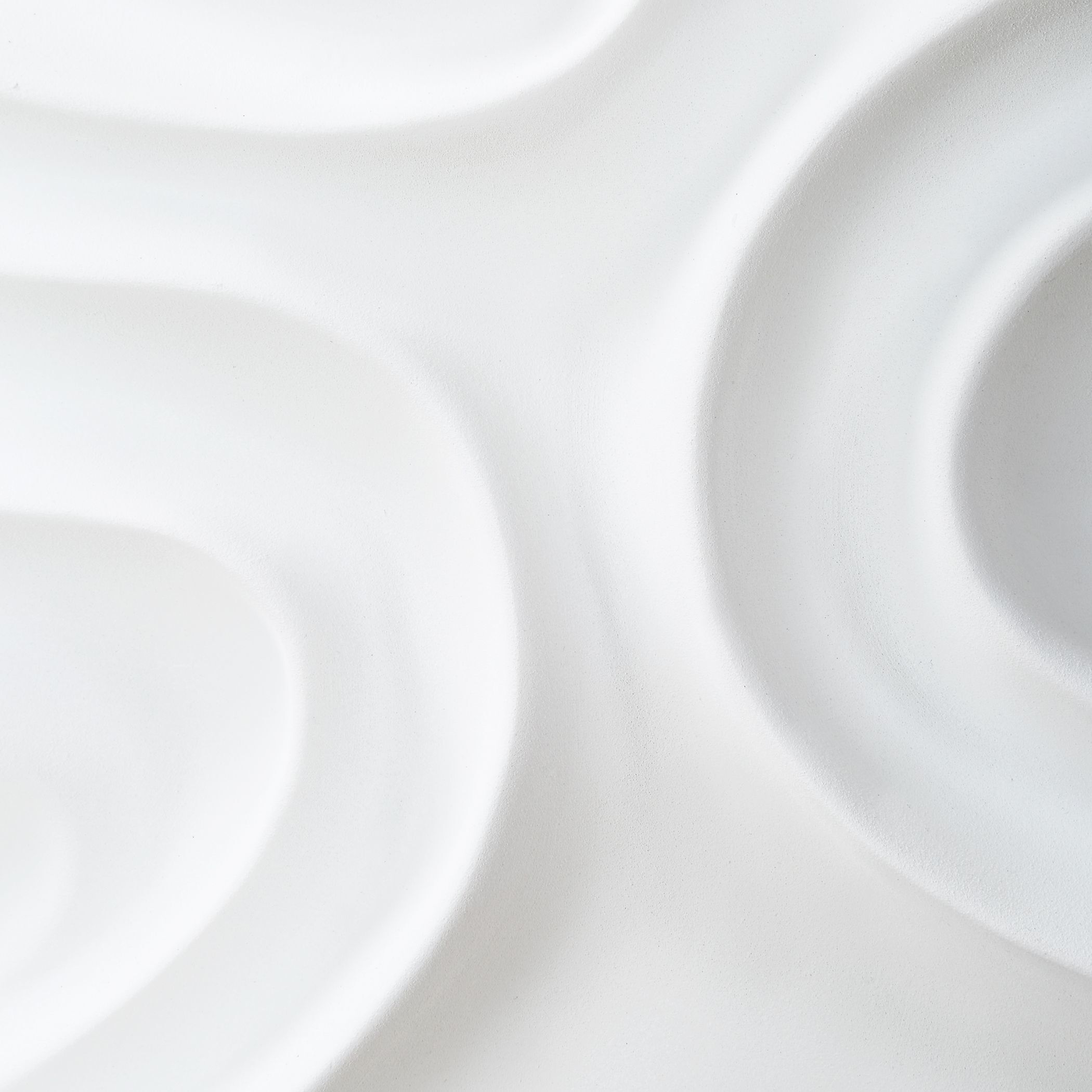 Snowdrift Fresh White Wall Decor, Set of 4