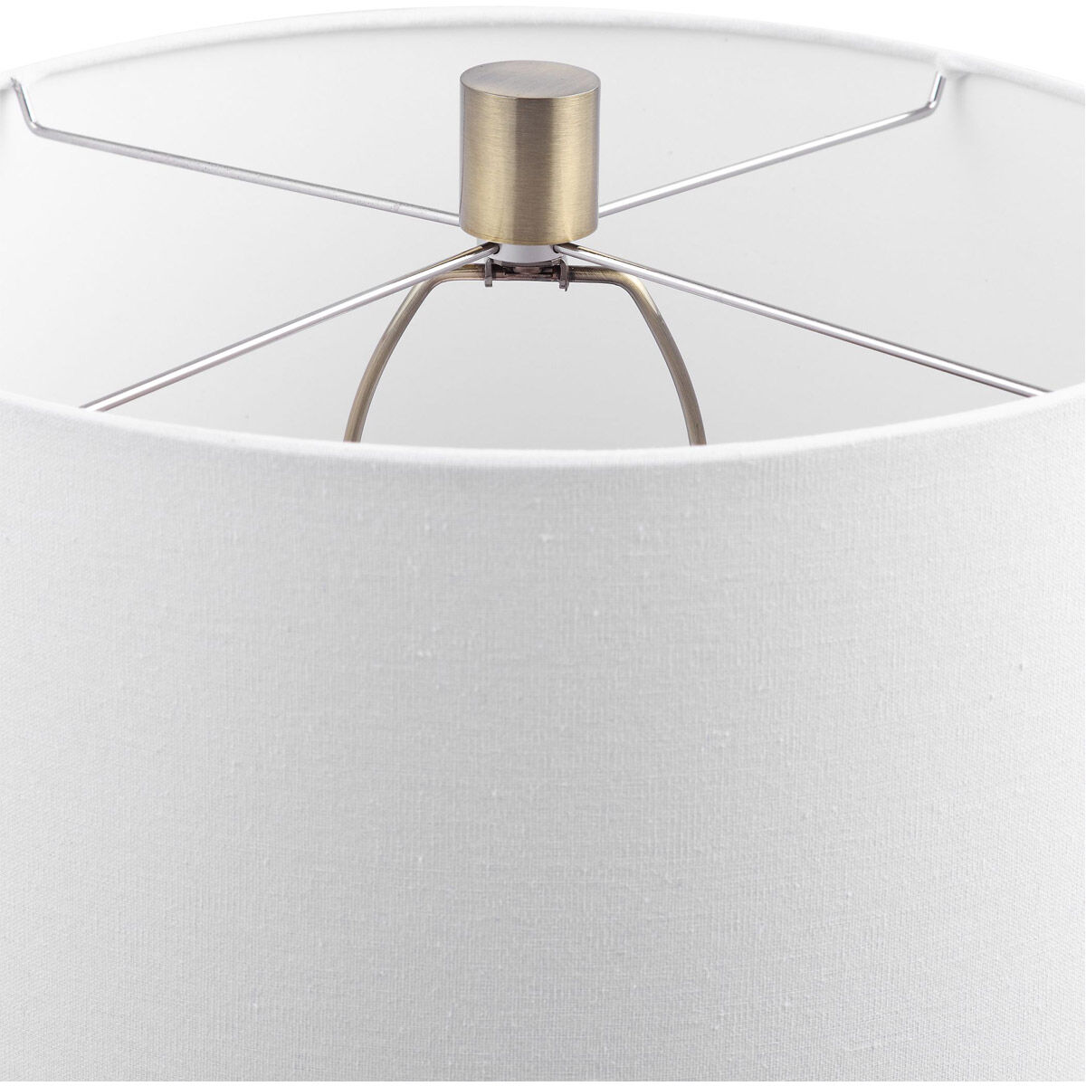 Como 23 inch 150 watt Chrome Table Lamp Portable Light