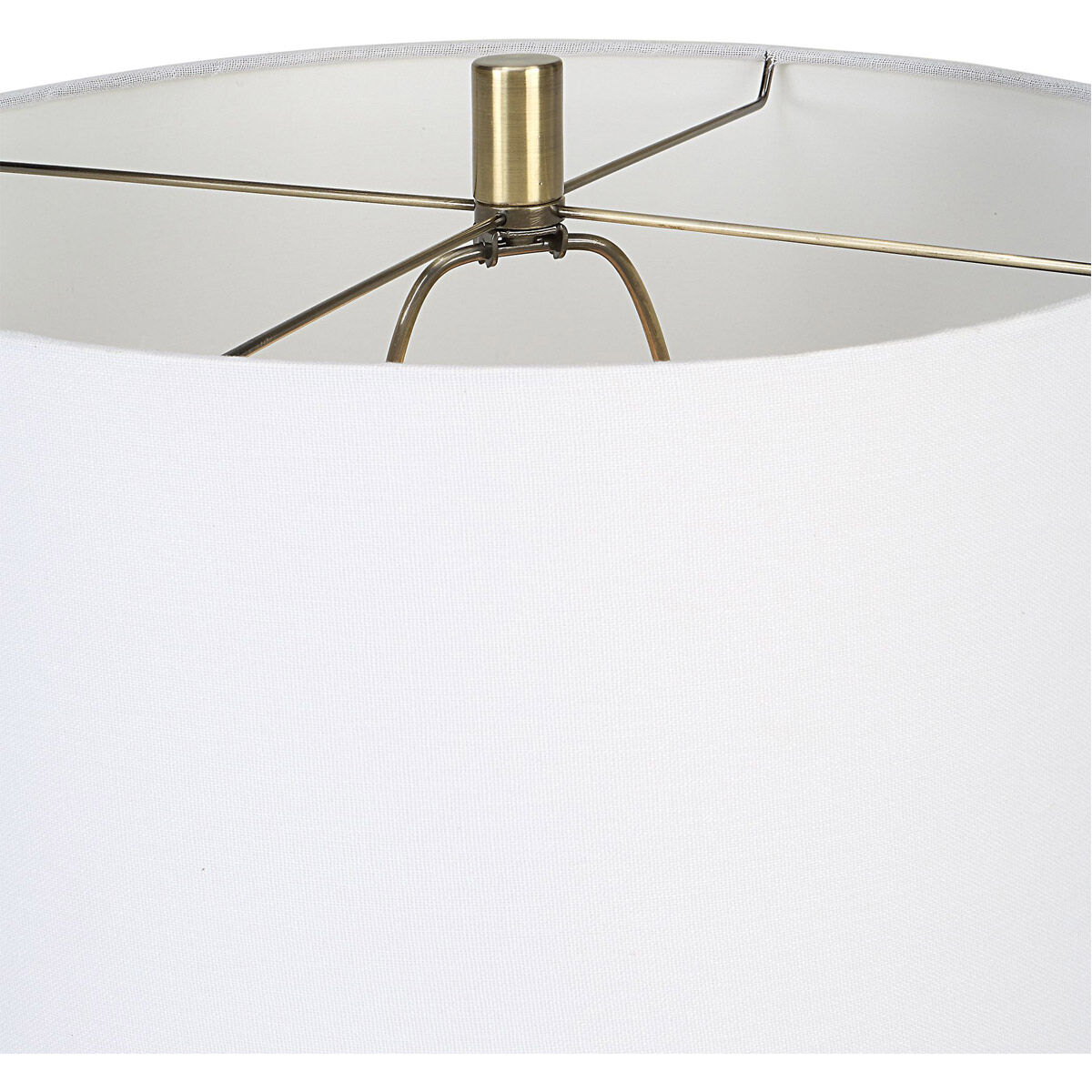 Roan 27 inch 100.00 watt Natural Clay/Taupe/White/Charcoal Tones Table Lamp Portable Light