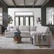 Refuge Light Sand Polyester Sofa, Armless