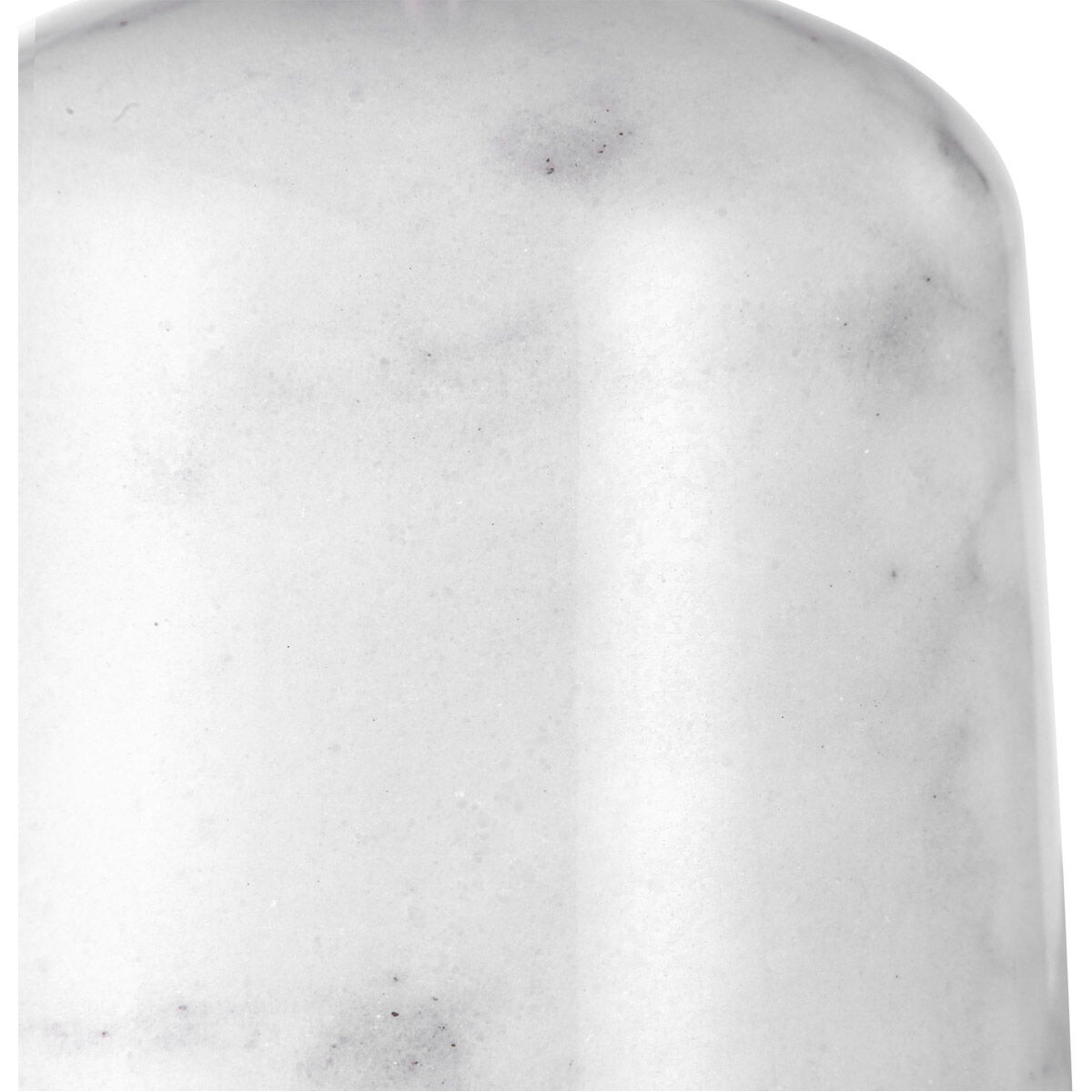 Eloise 20 inch 100 watt White Marble Table Lamp Portable Light