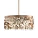 Tillie 3 Light 20 inch Textured Gold Pendant Ceiling Light