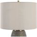 Gorda 22.5 inch 150.00 watt Textured Bronze Ceramic with Green Patina Table Lamp Portable Light