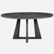 Pulsar 60 X 30 inch Dark Walnut Stain with Light Gray Glaze Dining Table