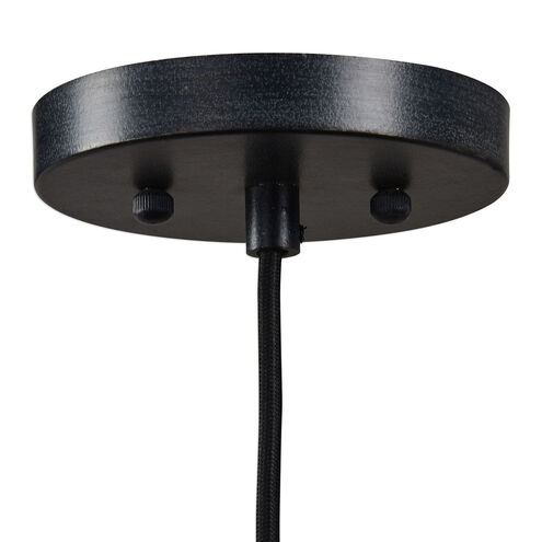 Lansing 1 Light 8 inch Textured Black Fixture Mini Pendant Ceiling Light