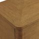 Duluth Oak Veneer and Dark Bronze 3 Drawer Chest