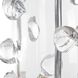 Aura 27.75 inch 150 watt Clear Glass and Brushed Brass Table Lamp Portable Light