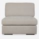 Refuge Light Sand Polyester Sofa, Armless