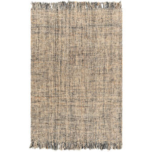 Dumont 90 X 60 inch Charcoal with Gray and Tan Rug, 5ft x 7ft 6in