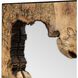 Abraham 48 X 36 inch Tamarind Wood and Black Mirror