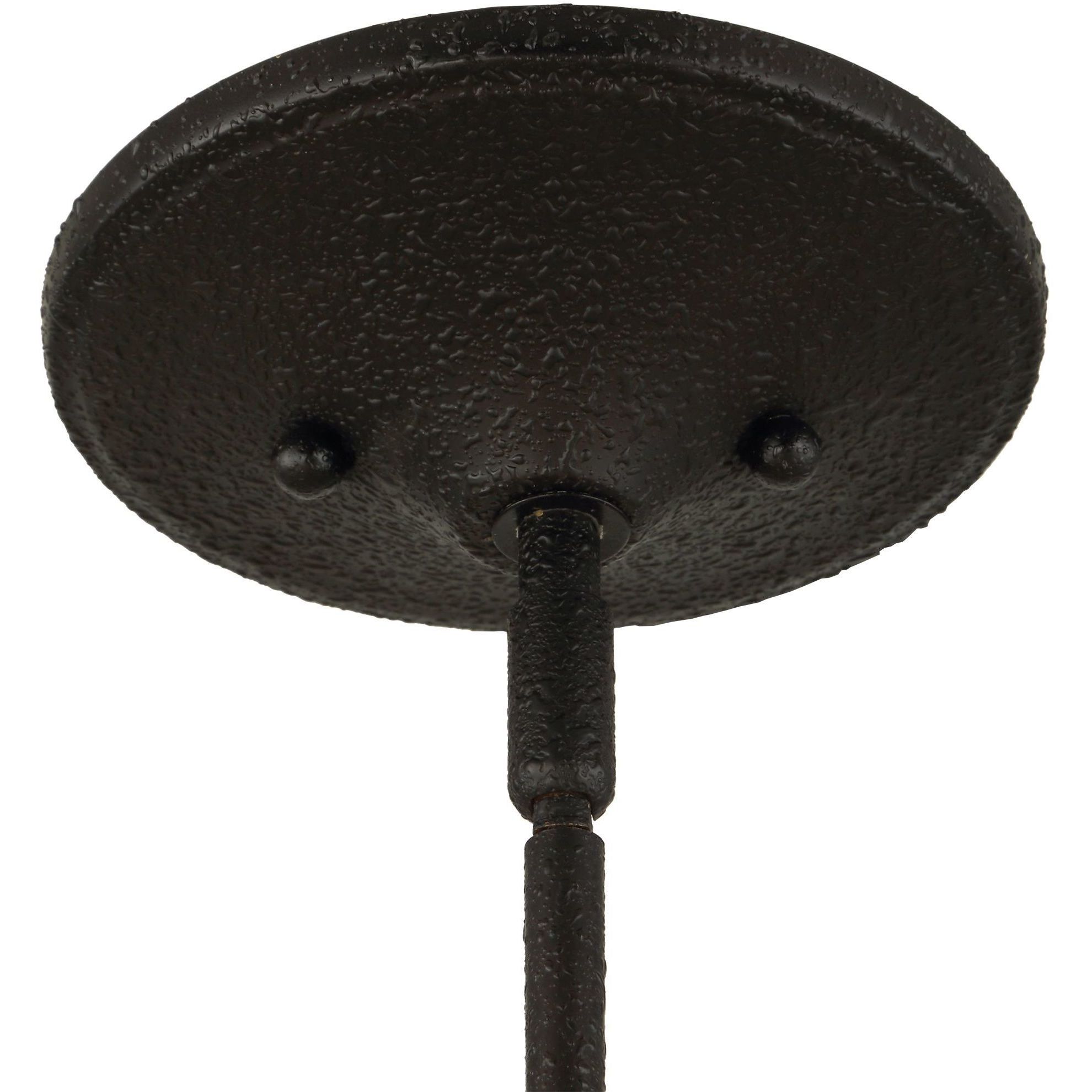 Warwick 6 Light 41.5 inch Black and Gold Textured Chandelier Ceiling Light