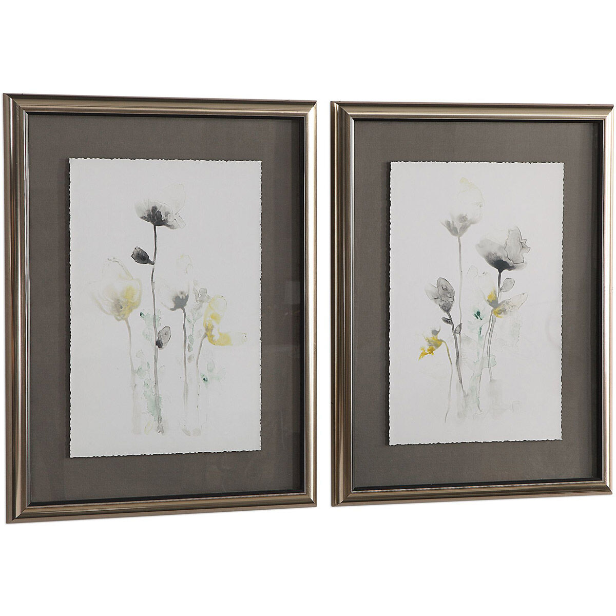 Stem Illusion 34 X 26 inch Floral Art, Set of 2