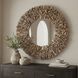 Rossetti 39.3 X 39.3 inch Moringa Wood Mirror