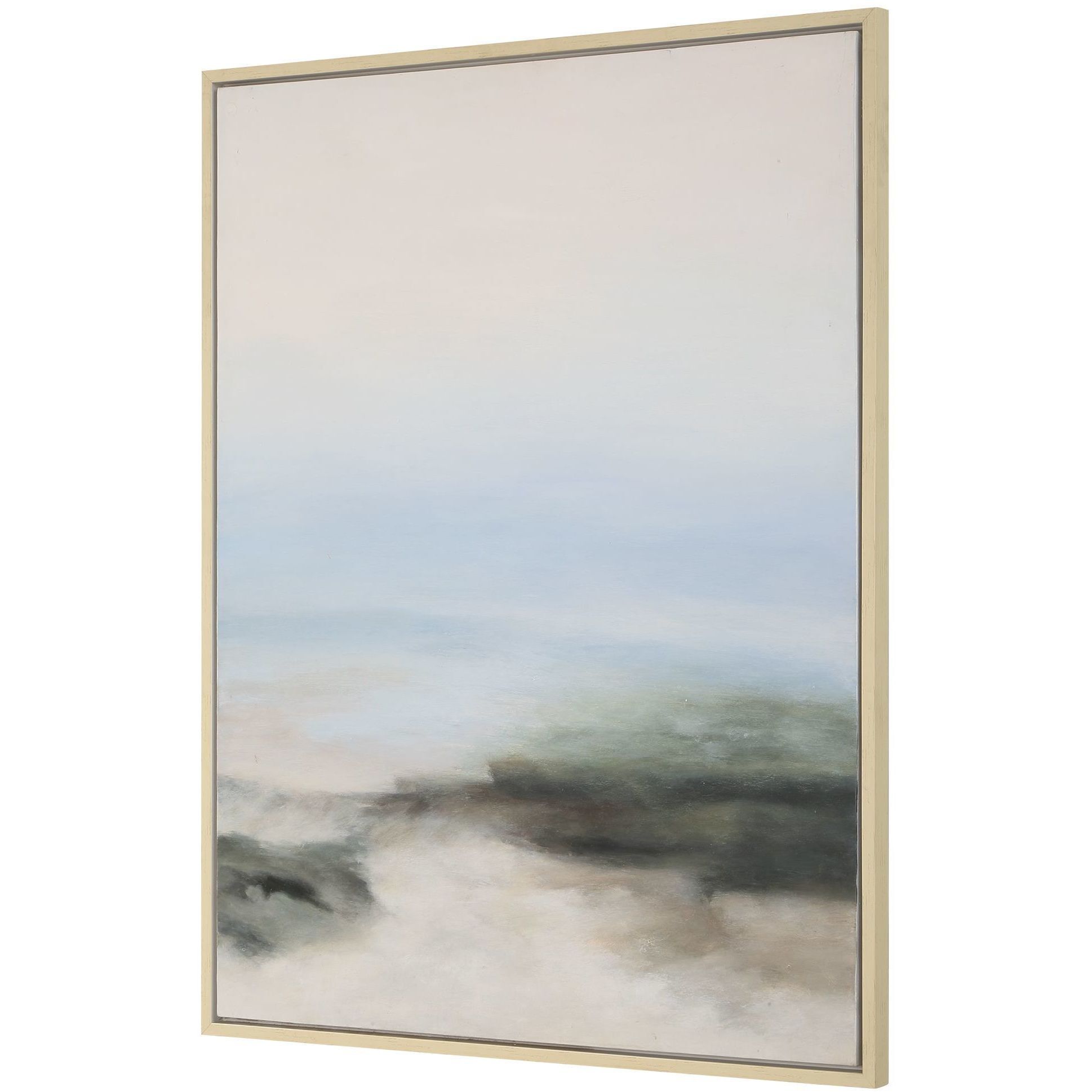 Crossing Paths 49 X 37 inch Coastal Landscape Painting