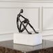 Sit Back, Relax And Read 6 X 4 inch Sculpture