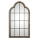 Gavorrano 80 X 48 inch Reclaimed Pine Arch Wall Mirror