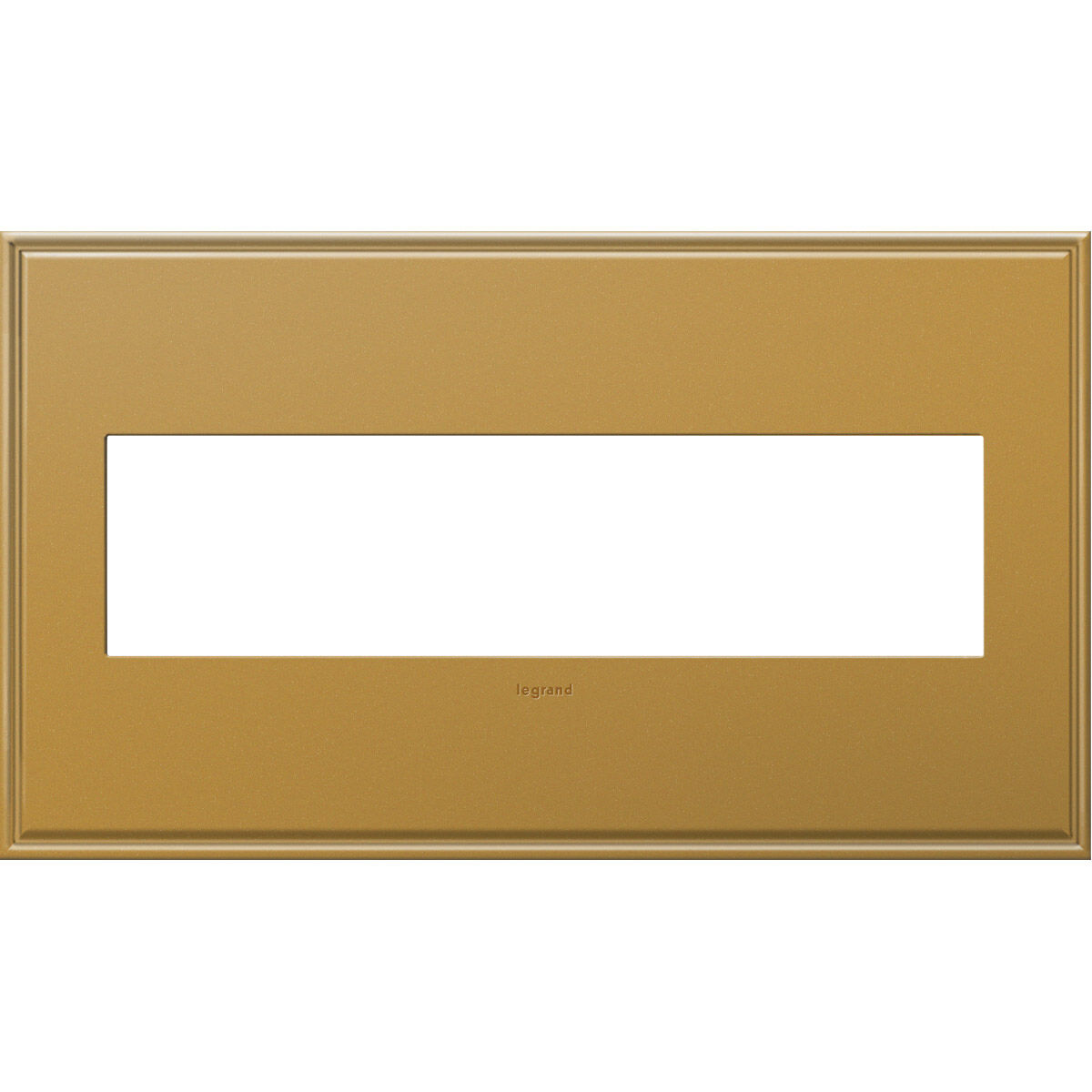 Adorne Antique Bronze Wall Plate, 4-Gang