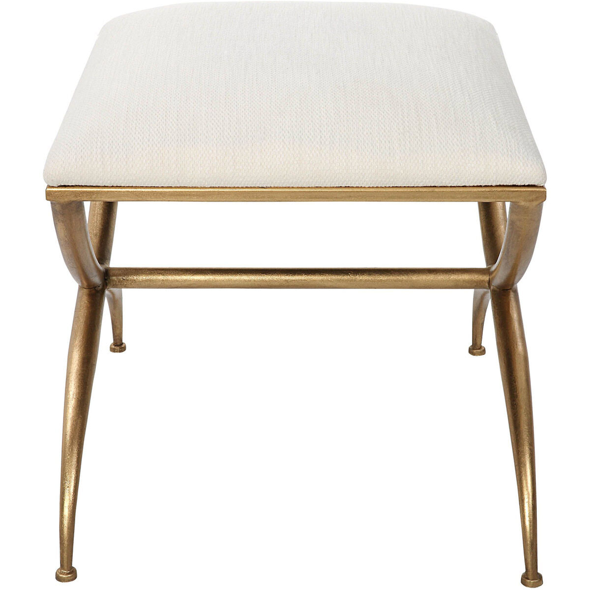 Small gold shop bench