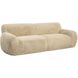 Abide Caramel Toned Faux Sheepskin Sofa