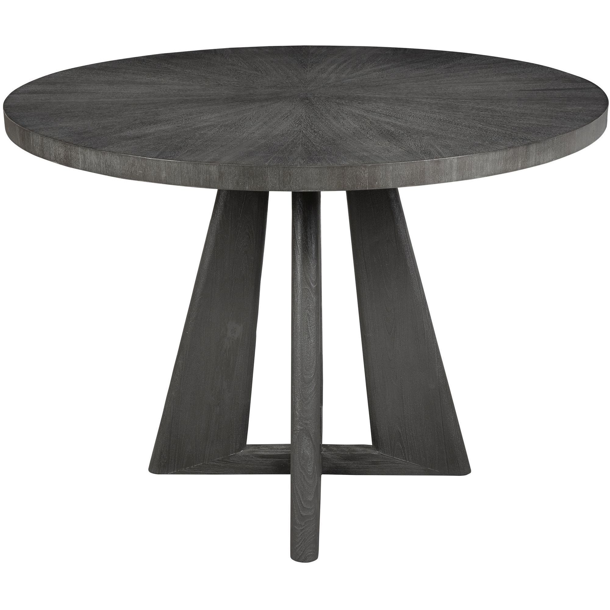 Pulsar 60 X 30 inch Dark Walnut Stain with Light Gray Glaze Dining Table