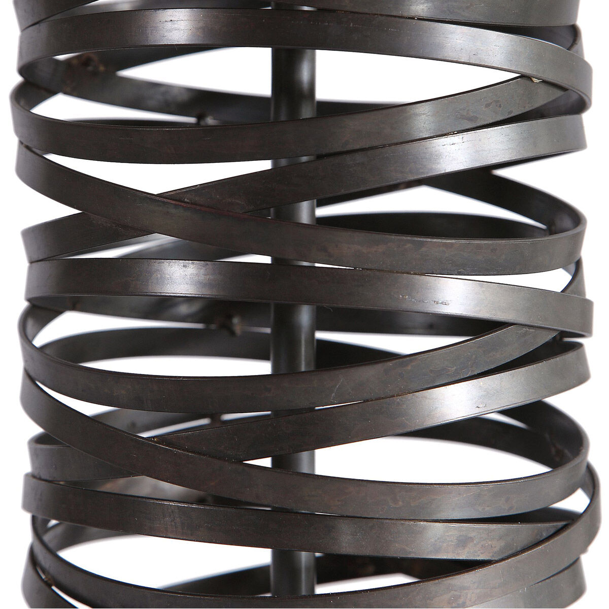 Alita 30 inch 150 watt Rust Black Table Lamp Portable Light