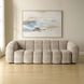 Modella Textured Sand Chenille Sofa