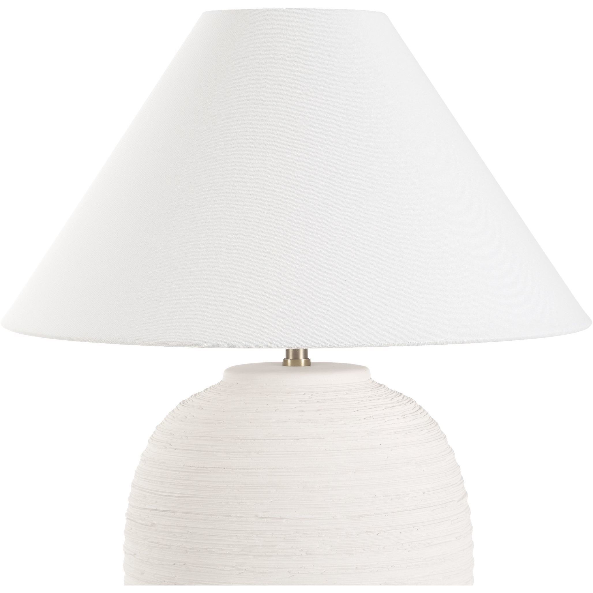 Rocio 25 inch 100.00 watt Matte Warm White Table Lamp Portable Light