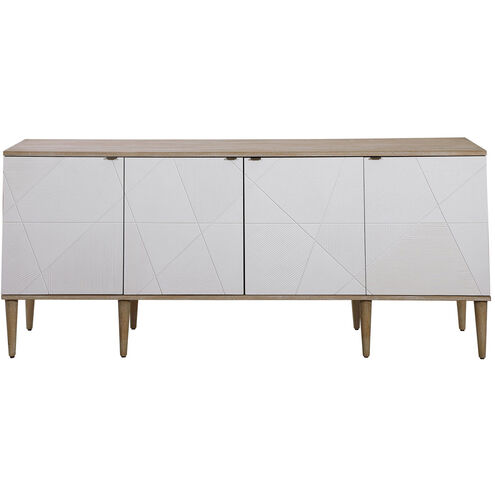 Tightrope Elm Veneer and Natural Oak Sideboard Cabinet