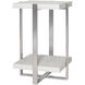 Arnaut 25 X 16 inch White Accent Table