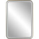 Crofton 32 X 22 inch Brushed Brass Vanity Mirror