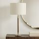 Iliana 30 inch 150 watt Dark Walnut and Antique Brass Table Lamp Portable Light