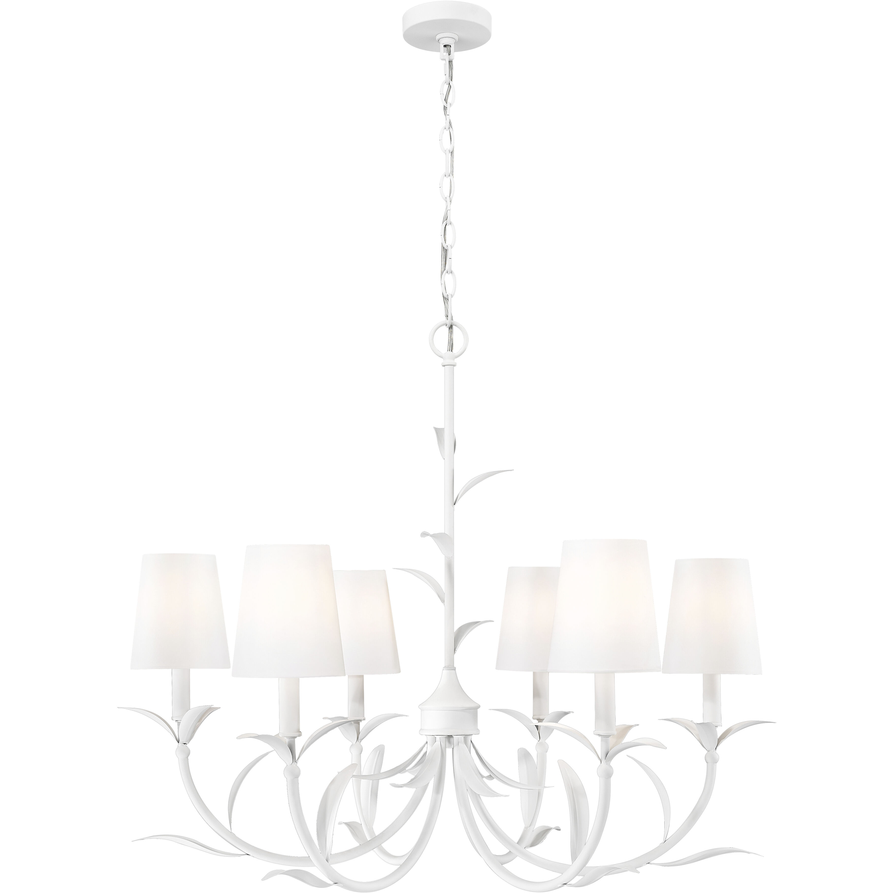 Aslin 6 Light 31.00 inch Chandelier