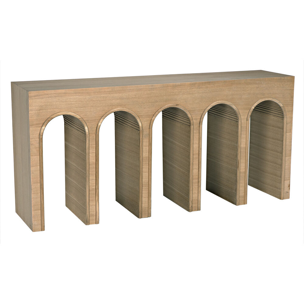 Enzo 68.5 X 17 inch White Oak Console