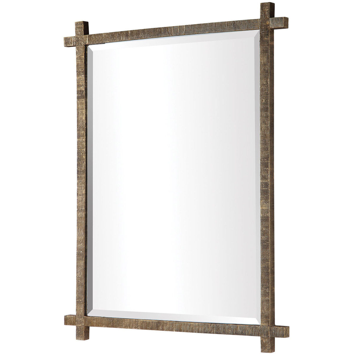 Abanu 40 X 30 inch Gold Wall Mirror 