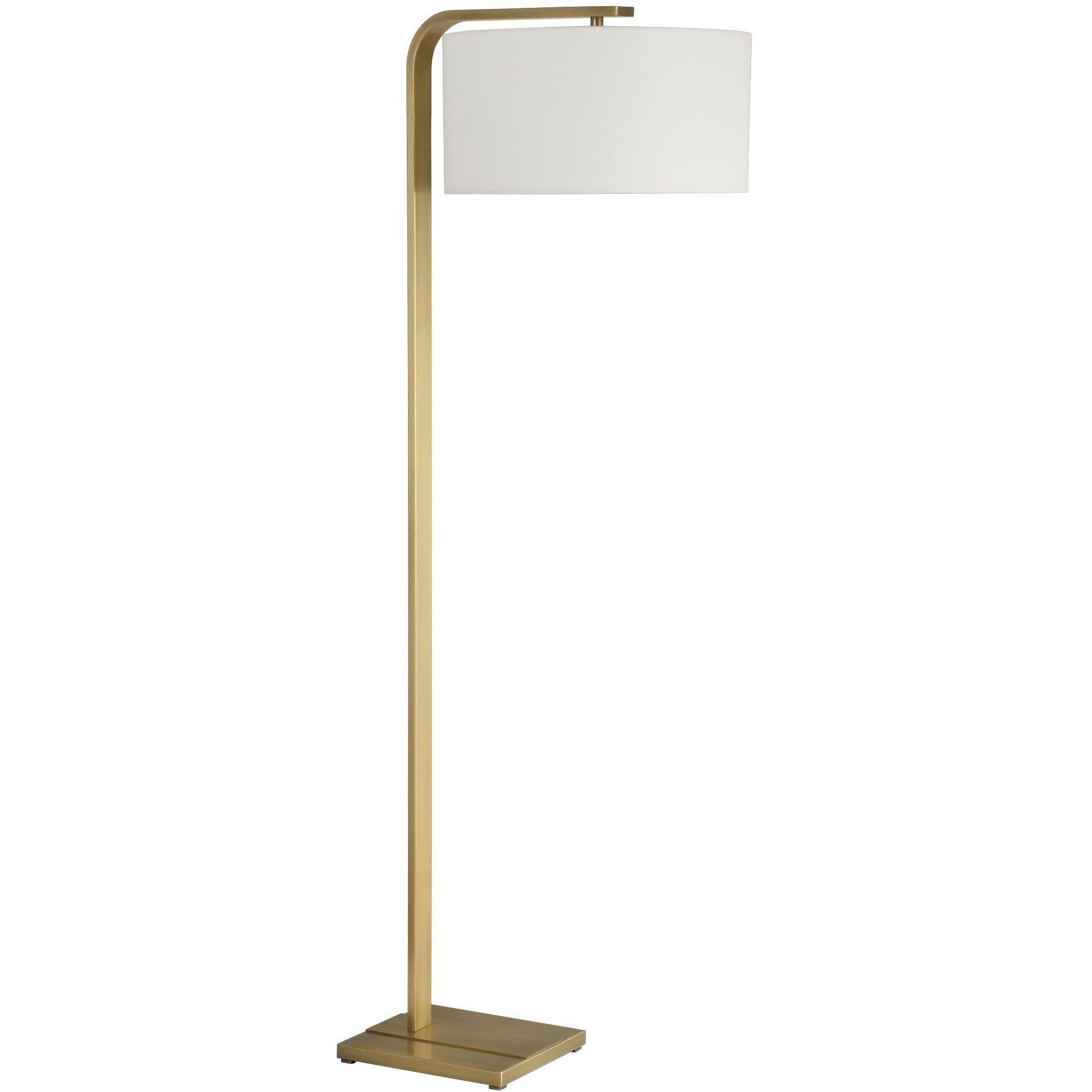 Laight 64.5 inch 150.00 watt Antique Brass Floor Lamp Portable Light
