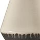 Banham 31 inch 150 watt Glossy Beige Glaze and Antique Brass Table Lamp Portable Light