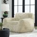 Abide Caramel Toned Faux Sheepskin Accent Chair