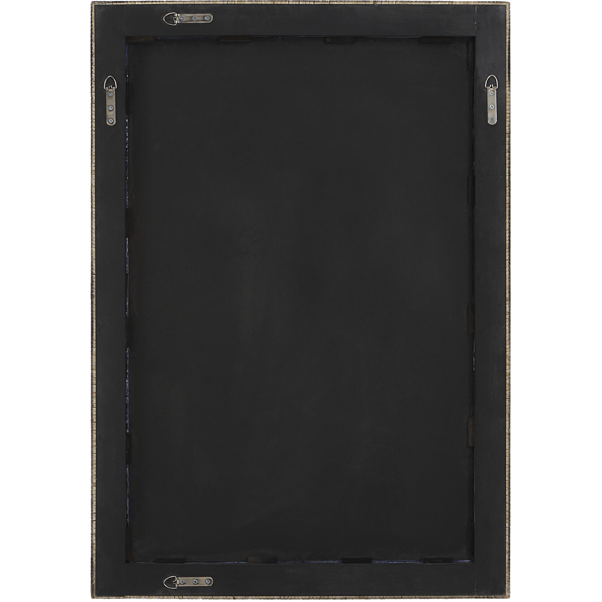 Cape 41 X 29 inch Whitewashed Rattan and Solid Oak Mirror