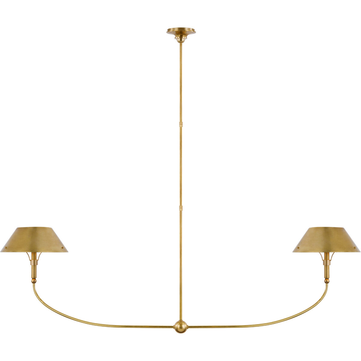 Thomas O'Brien Turlington 2 Light 12.50 inch Island Light