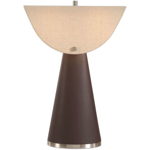 Conover 27.25 inch 60.00 watt Chocolate Brown Table Lamp Portable Light